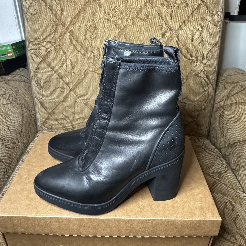 Alexander Wang X H&M Black Leather Boot US Size 6‎ EU 37